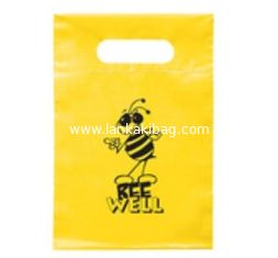 China High Quality Printing/Clear PE Plastic Shopping T-shirt Bag for Gift/Clothes Packing supplier