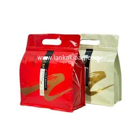 China High Quality Flat Rectangular Bottom Zipper Top Custom Printing Factory Compound Plastic Bag Eco-Friendly supplier