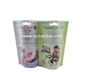 China Top zip plastic bag food packaging/ 3 side seal zipper bag/ stand up pouch k bag for meat,pork,beef,sea food supplier