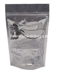 China Clear Aluminum foil stand up Food packaging mylar k bags with k supplier