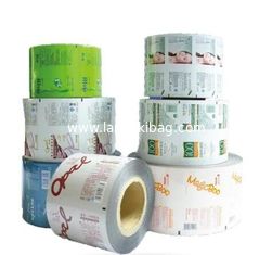 China Food grade printing plastic roll film for popsicle wrapper/ ice cream packaging film rolls supplier