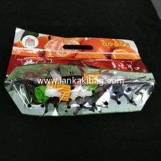 China High quality Custom printed grape packaging plastic PP k bag with hole punch supplier