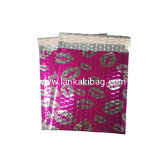 China Customize Color Poly  Metallic Bubble Padded Foil Postage Bag supplier