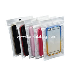 China OPP Bag Package Resealable Plastic 3 Sides Seal Zipper Bag For phone Case supplier