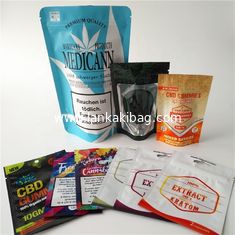 China OEM smell proof k aluminum foil cbd gummy bear weed bud seeds packaging pouch/custom printed mylar bags supplier