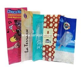 China custom printed plastic packing ice lolly cream popsicle packaging bags supplier