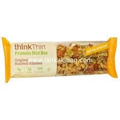 China Eco friendly food grade heat seal laminated snack bar packaging with custom printing supplier