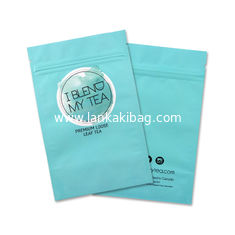 China custom printed foil laminated mylar k bags herbal tea packaging smell proof supplier