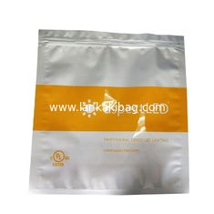 China k silver aluminum foil bag/ heat seal vacuum packing bag supplier