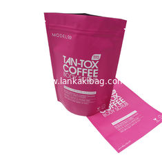 China Custom printed scrub waterproof laminated multiple layer food packaging k plastic aluminum foil bag for coffee supplier