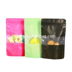 China Customized Food Grade Zip Pouch Heat Seal Stand Up Bag for Nut Snack supplier