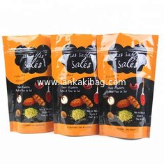 China Best Selling Plastic Food Packaging k And Tear Notch Top Custom Printed Mylar Bags supplier