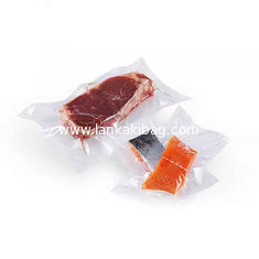 China 3 side sealed food vacuum sealed transparent plastic bags vacuum bags for frozen food supplier