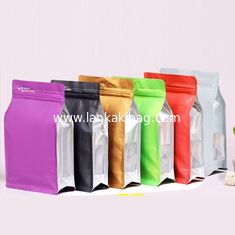 China 12 oz custom printing matt black coffee packaging bag with valve and zipper supplier