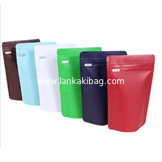 China plastic side gusset coffee bag flat bottom coffee beans bag flat bottom coffee bag with valve and zippernew products myl supplier