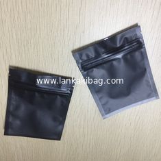 China wholesale colorful Small Aluminum Foil food packing bags with zip lock supplier