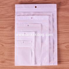 China Plastic Custom Print Logo Pack Jewelry Ziplock Reclosable Plastic Poly Clear Zipper Bags supplier
