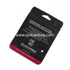 China Wholesale Promotional Plastic Zip Makeup Packaging Bag For Makeup Sponge supplier