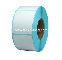 China self adhesive thermal paper thermal top or eco thermal label printing direct thermal label supplier