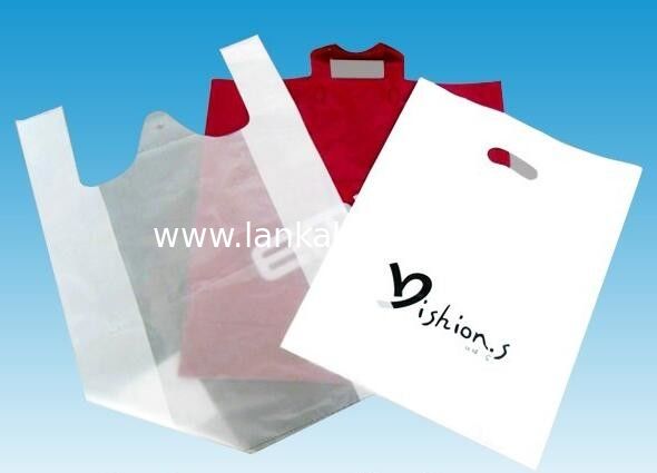Custom Transparent Color Pe Packaging T Shirt Shopping Plastic
