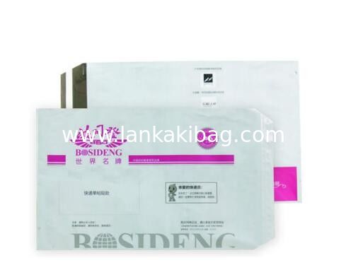 Customized Print Poly Pe Shipping Bag For Clothing Air Express