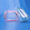 Customized Logo PVC Zip-Lock Plastic Bag For Makeup Tools supplier