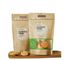 Custom Order Free Standing k Clear Window Food Packaging Kraft Paper Bags For Crepes supplier