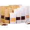 White Kraft Paper Zipper Poly Packing Bags for Food with Clear Window supplier