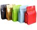 Custom Printed Resealable Flat Bottom Coffee Bean Packaging Bags supplier