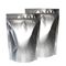 Customized Aluminum Foil Stand up Mylar Plastic Black k Pouch Matt Finish  Packaging Bag supplier
