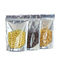 3 sides heat sealed k top foil lined food grade plastic packaging bags for beef jerky supplier