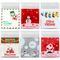 PE SELF ADHESIVE CLEAR CHRISTMAS CELLOPHANE TREAT BAGS FOR PACKAGING CANDY OR COOKIE supplier