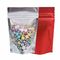 Stand Up Clear Silver Zip Lock Resealable Aluminum Mylar Foil Plastic Packaging Bag supplier
