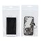 custom design electronic Transparent white pearl film phone shell zipper plastic bags supplier