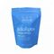 Matte blue resealable food packaging plastic zip lock bags  for storage stand up pouch zipper aluminum foil doypack supplier