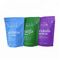 Matte blue resealable food packaging plastic zip lock bags  for storage stand up pouch zipper aluminum foil doypack supplier