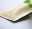 Accept custom kraft paper bag 3 side heat seal aluminum foil packaging bags for keeping food fresh supplier