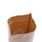 Standing dried fruit food fruit nut tea zipper window sealed bag kraft paper pouch packaging bag supplier