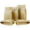 100% recycled kraft paper k bags with clear window/coffee bean flower seeds packaging pouch supplier