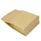 Resealable custom zipper top kraft paper snack cookie packaging plastic k stand up pouch food paper bag supplier