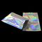 Hot stamp print holographic mylar bag smell proof Poly Bags for Cosmetics Packing supplier