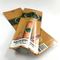 Custom printed  Envelop Aluminum Foil Blunt Cigar Wrap Packaging Bags for tobacco supplier