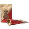 stand up pouch bag with clear window paper bag for coffee bean supplier