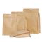 Stand up kraft paper food gift bags with window Self Sealing Envelope Pouch Bag supplier