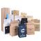 Coffee bag Flat Bottom k kraft paper bag/ tea packaging bags with valve supplier