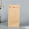 Food Grade kraft paper stand up coffee bag with valve and flat bottom aluminum foil inside and zipper top supplier