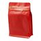 12 oz custom printing matt black coffee packaging bag with valve and zipper supplier