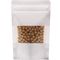 10*15 12*20 white kraft paper cashew nuts packaging doypack zipper bag supplier