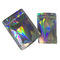 Front clear Mylar Holographic Packaging Bag for Cosmetics Beauty Sponge Packaging supplier