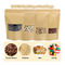 Custom Eco Friendly Kraft Paper Bag Food Packaging Bag Ziplock Bag supplier